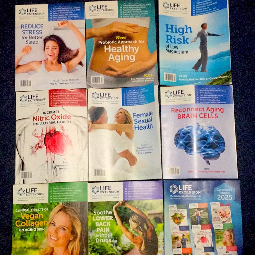 LIFE EXTENSION MAGAZINES